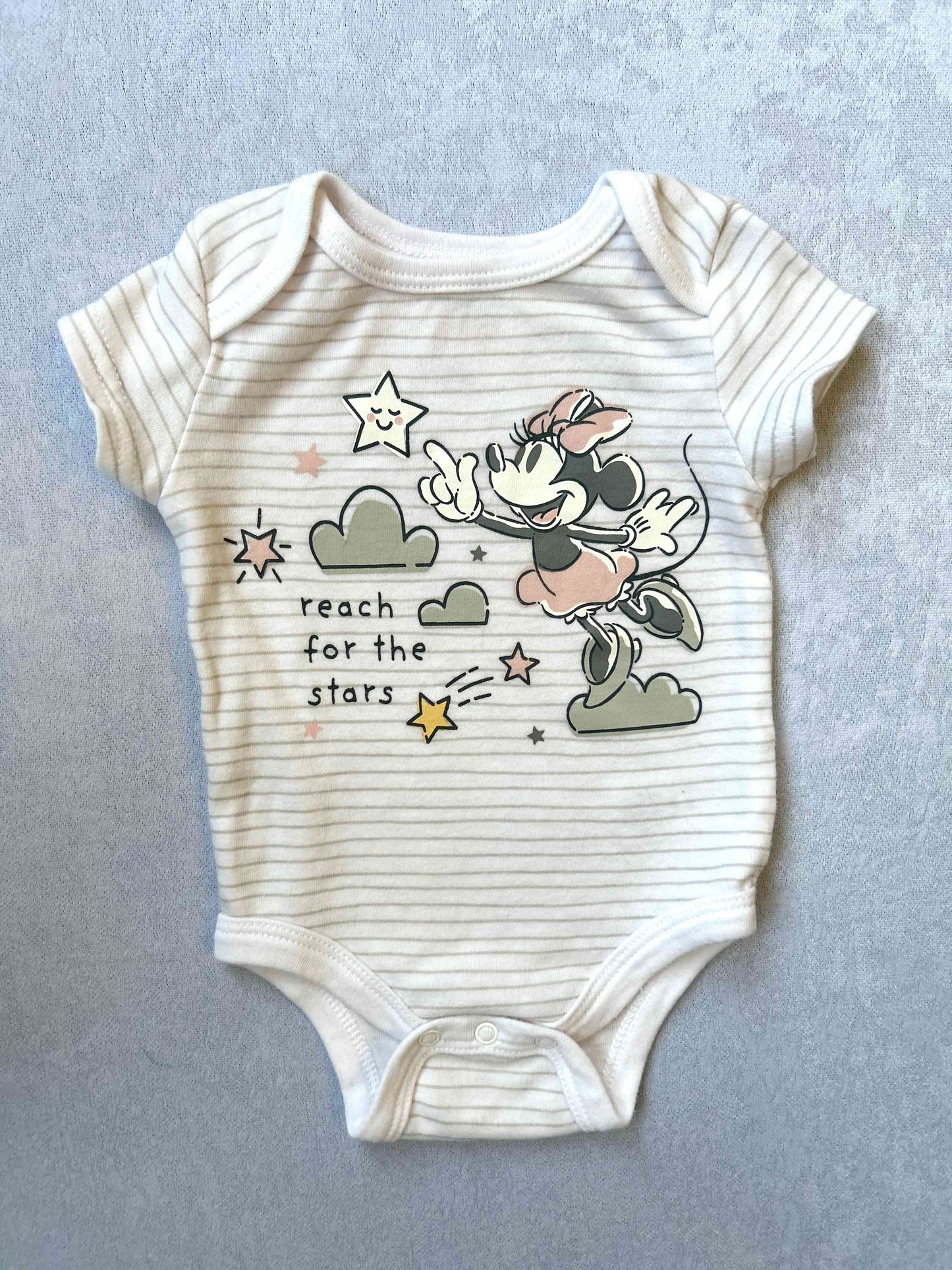 Minnie Striped Bodysuit | Disney