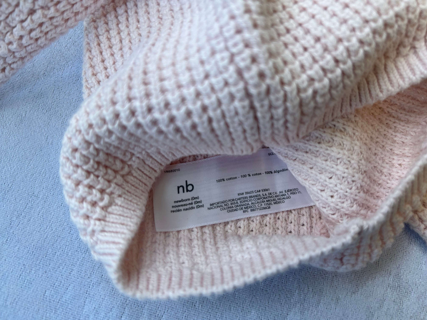 Light Pink Knit Cardigan | Carter’s