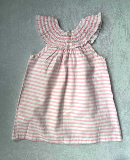Striped Bunny Dress | Mudpie
